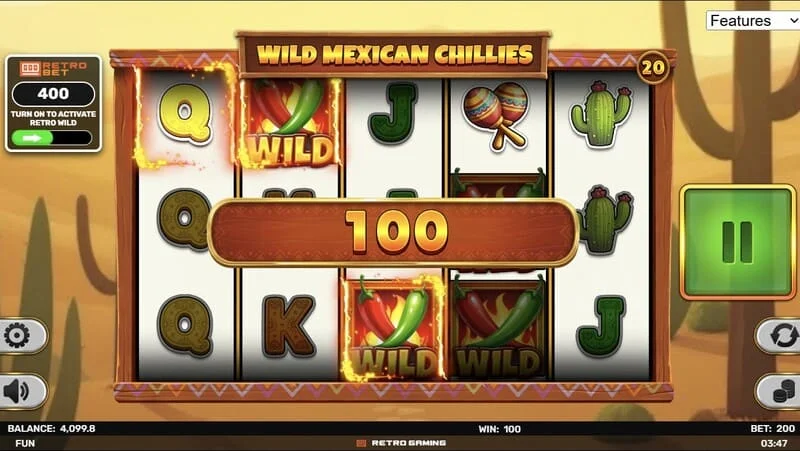 Wild Mexican Chillies - Wild на мрежата и исплатна линија